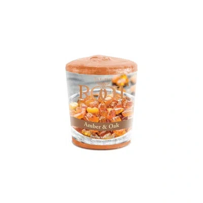 Root Candles Amber And Oak Scented Votive Candle