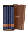 Root Candles Arista Timberline 12" Taper Candle Set, 12 Piece In Abyss