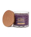 Root Candles Blackberry Honey Fragrance Honeycomb Glass Jar Candle In Aubergine