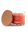 Root Candles Coastal Sunrise Fragrance Honeycomb Glass Jar Candle In Persimmon