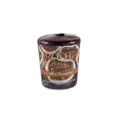 Root Candles Coffee Roastery Scented Votive Candle In Black