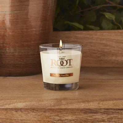 Root Candles French Vanilla Scented Jar Candle In Ivory