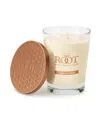 Root Candles Large Veriglass Peppermint Bark Fragrance Jar Candle In Natural