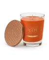 Root Candles Large Veriglass Pumpkin Spice Fragrance Jar Candle In Pumpkin