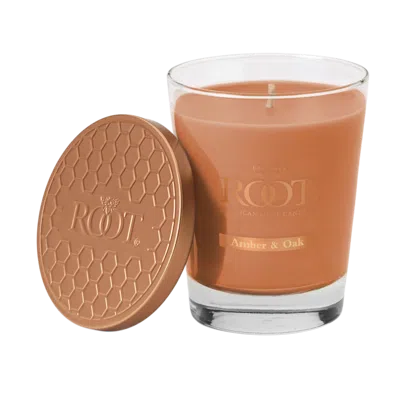 Root Candles Legacy Collection Luxury Scented Candle - Amber & Oak - 10.5 oz