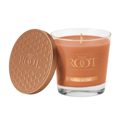 Root Candles Legacy Collection Luxury Scented Candle - Amber & Oak - 6.3 oz