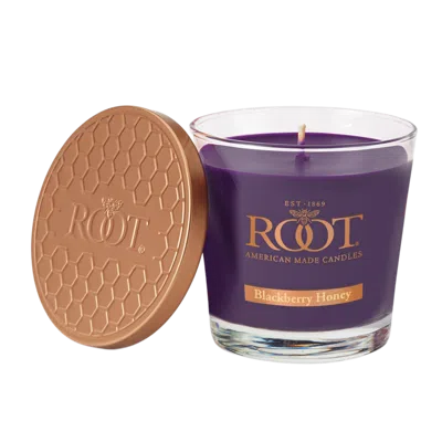 Root Candles Legacy Collection Luxury Scented Candle - Blackberry Honey - 6.3 oz In Purple