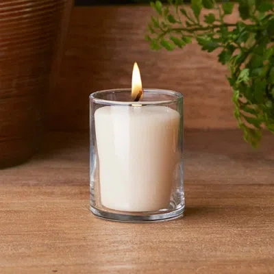 Root Candles Peppermint Bark Votive Candle In Natural