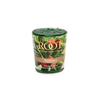 Root Candles Root Bayberry Scented Votive Candle In Dark Green