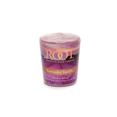 Root Candles Root Lavender Vanilla Scented Votive Candle In Dewberry