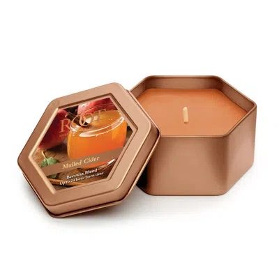 Root Candles Root Mulled Cider Scented Jar Candle In Rust