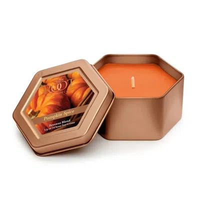 Root Candles Root Pumpkin Spice Scented Jar Candle In Laranja