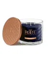 Root Candles Seaside Harbor Fragrance Honeycomb Glass Jar Candle In Abyss Navy