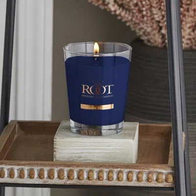 Root Candles Seaside Harbor Scented Jar Candle In Navy