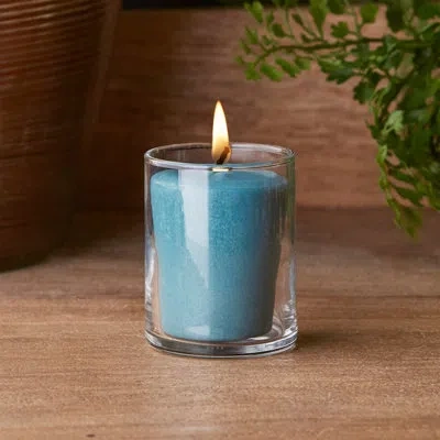 Root Candles Seeking Balance Aromatherapy Awaken Votive Candle In Green