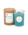 Root Candles Seeking Balance Awaken Basil Lime Spa Jar Candle, 6.5 oz In Aqua