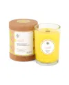 Root Candles Seeking Balance Uplift Lemon Bergamot Spa Jar Candle, 6.5 oz In Yellow