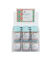 Root Candles Seeking Balance Votive Awaken-basil Lime Set, 18 Piece In Aqua