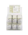 Root Candles Seeking Balance Votive Illuminate-juniper Rosewood Set, 18 Piece In Natural
