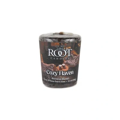 Root Candles Serenity Limited Edition Cozy Haven Scented Votive Candle Set Of 18 In White
