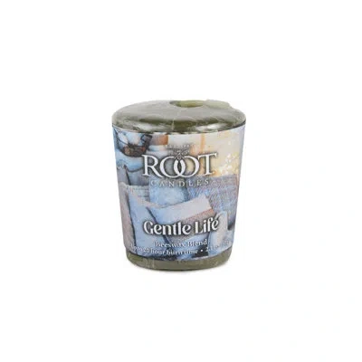Root Candles Serenity Limited Edition Gentle Life Scented Votive Candle Set Of 18 In White