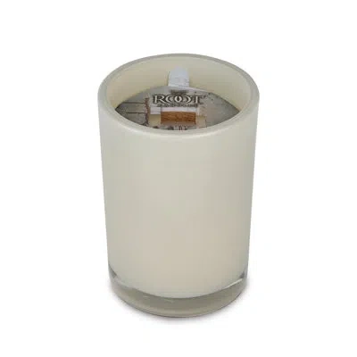 Root Candles Serenity Limited Edition Mindful Reset Scented Jar Candle In White