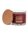 Root Candles Spiced Orchard Fragrance Honeycomb Glass Jar Candle In Garnet