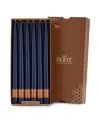 Root Candles Taper 12" Candle Set, 12 Piece In Abyss