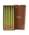Root Candles Taper 12" Candle Set, 12 Piece In Willow
