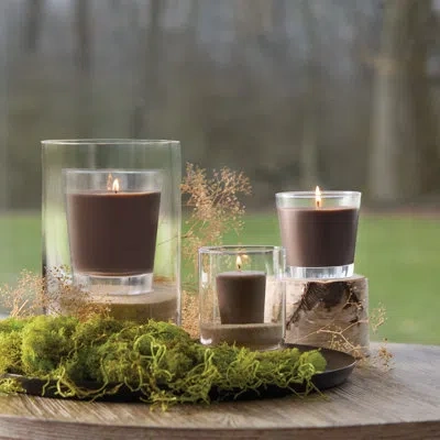 Root Candles Timberland Retreat Traveler Scented Jar Candle In Brown