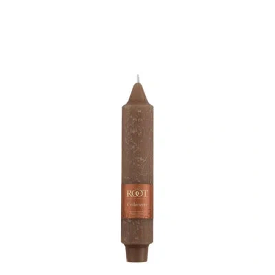 Root Candles Timberline Collenette Dinner Candle Taper In Dark Green