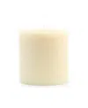 Root Candles Timberline Pillar Candle, 3" X 3" In Buttercream