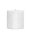 Root Candles Timberline Pillar Candle, 3" X 3" In White