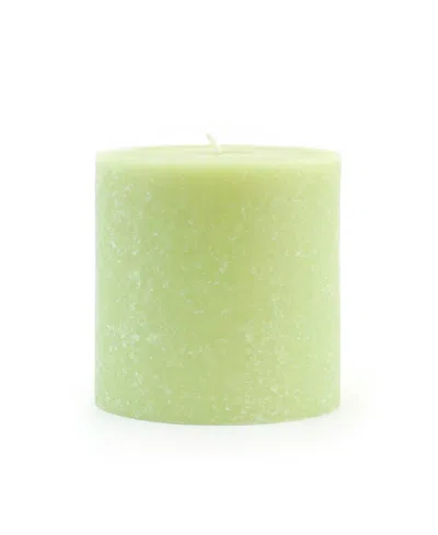 Root Candles Timberline Pillar Candle, 3" X 3" In Willow