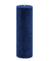 Root Candles Timberline Pillar Candle, 3" X 9" In Abyss