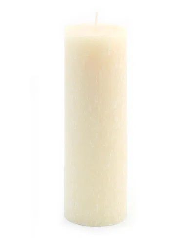 Root Candles Timberline Pillar Candle, 3" X 9" In Buttercream
