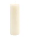 Root Candles Timberline Pillar Candle, 3" X 9" In Ivory