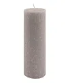 Root Candles Timberline Pillar Candle, 3" X 9" In Platinum