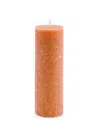 Root Candles Timberline Pillar Candle, 3" X 9" In Rust