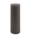 Root Candles Timberline Pillar Candle, 3" X 9" In Stone