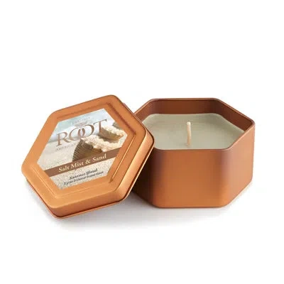 Root Candles Traveler Salt Mist And Sand Scented Jar Candle In Natural Sand
