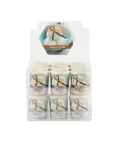 Root Candles Votive French Vanilla 20 Hour Candles Set, 18 Piece In Ivory