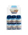 Root Candles Votive Seaside Harbor 20 Hour Candles Set, 18 Piece In Abyss Navy