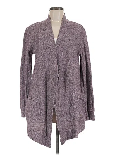 Pre-owned Roots Cardigan Sweater In Purple