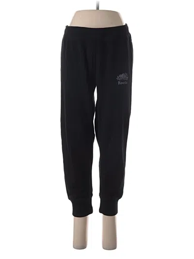 Pre-owned Roots Casual Pants In Black