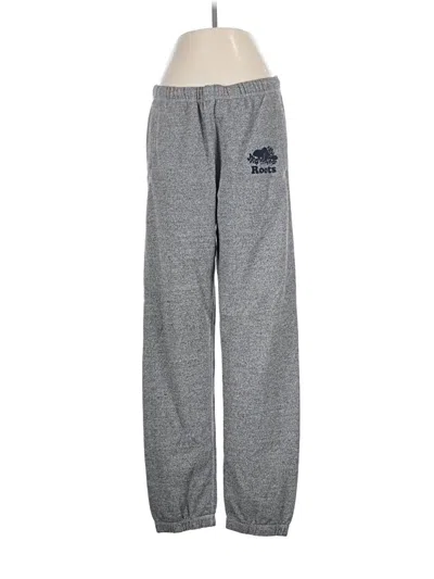 Pre-owned Roots Casual Pants In Gray