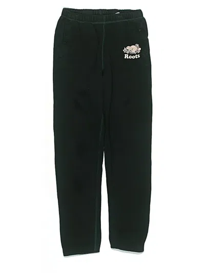 Pre-owned Roots Kids' Casual Pants In Green