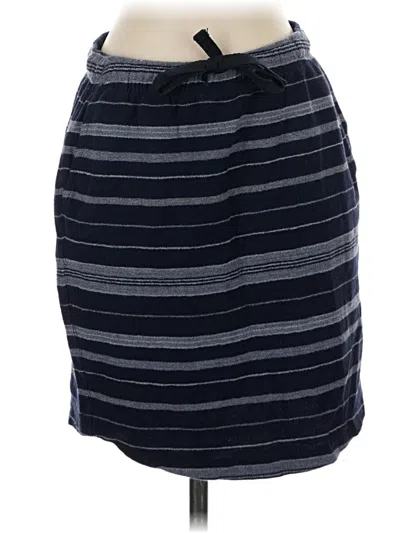 Pre-owned Roots Casual Skirt In Blue