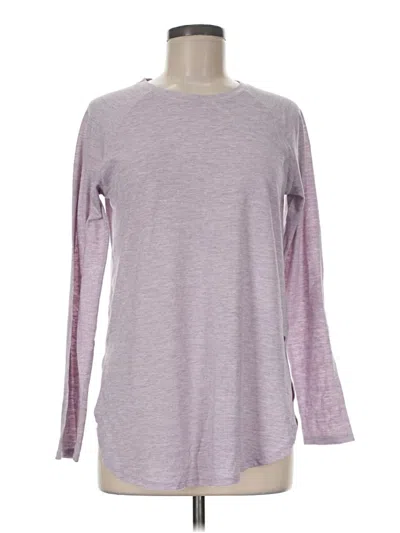 Pre-owned Roots Long Sleeve T-shirt In Purple