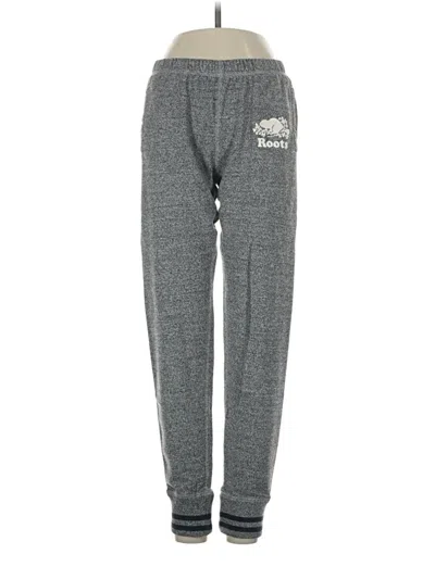 Pre-owned Roots Sweatpants In Gray